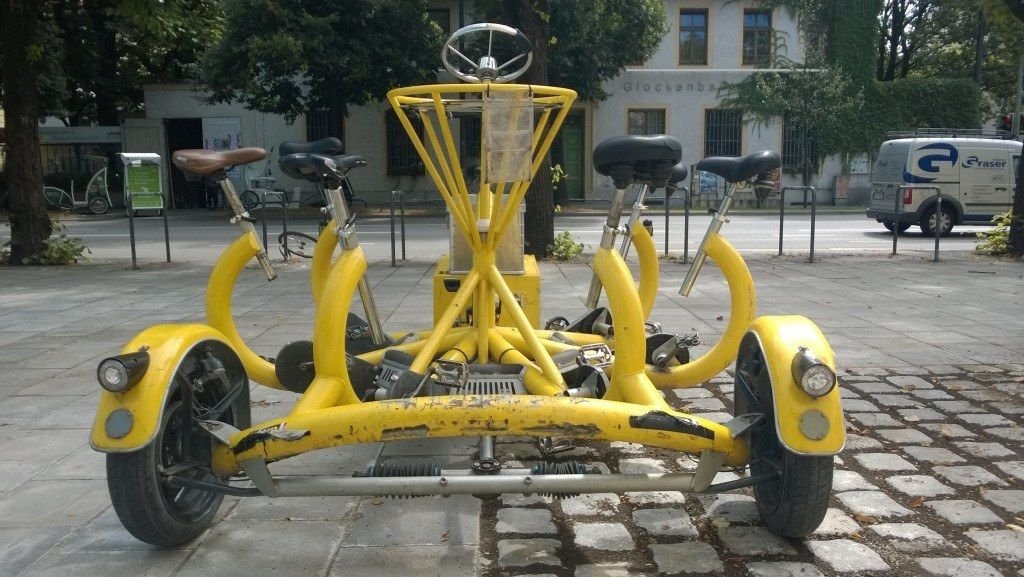 Bicicleta de 7 plazas Múnich