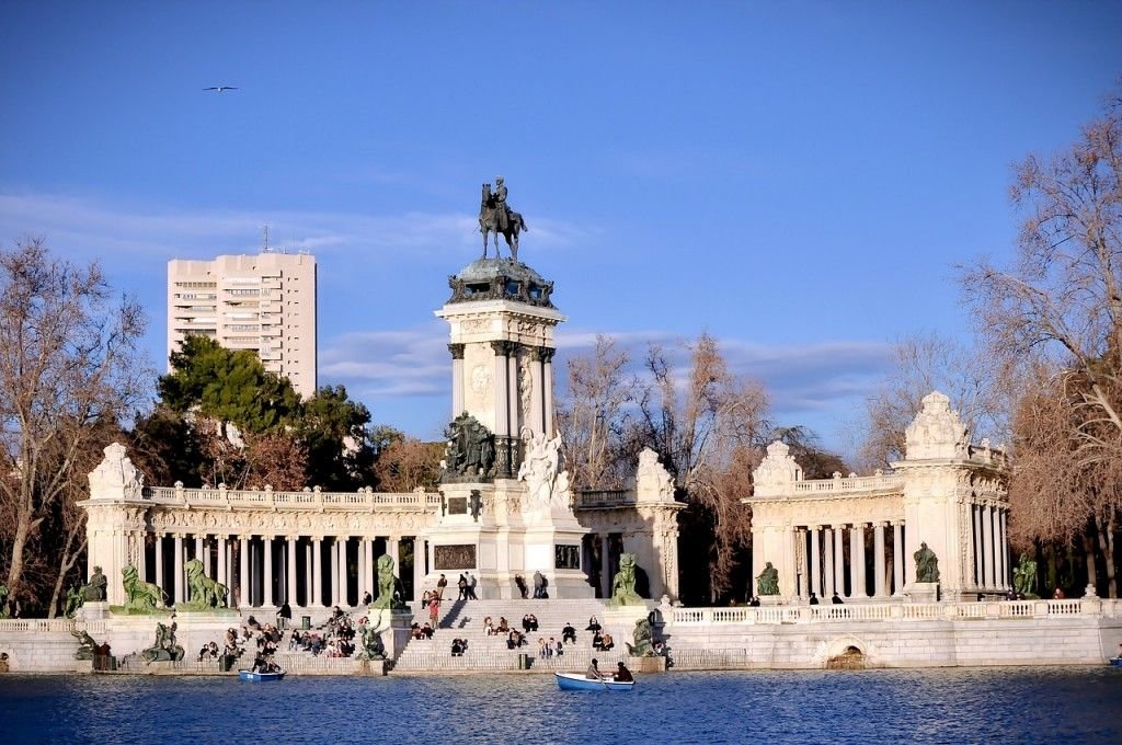 Parque del retiro de Madrid